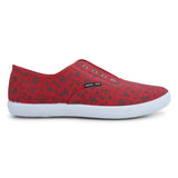 Red Casual Shoe for Women - batabd