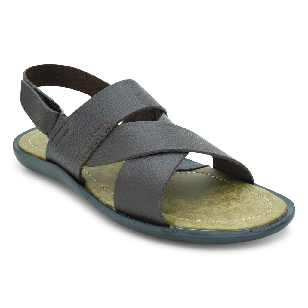 Bata Brown Sandals For Men - batabd
