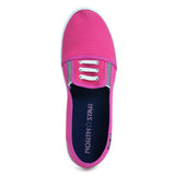North Star Pink Canvas Sneaker for Girls - batabd