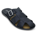 Bata Black Men's Chappals - batabd